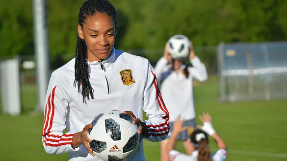 El primer entrenamiento en Lituania, en imágenes
