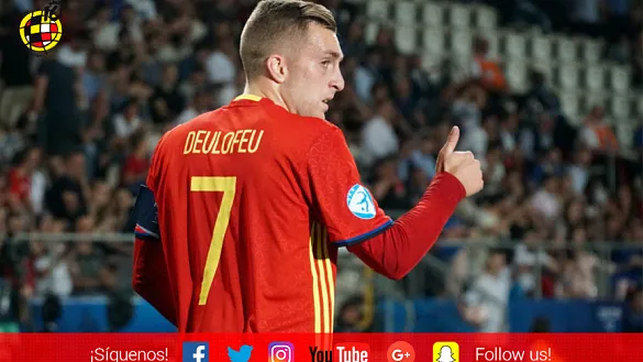 Gerard Deulofeu durante el presente Campeonato de Europa Sub-21 de Polonia