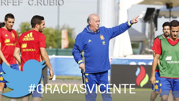 #GraciasVicente fue trending topic durante casi 9 horas