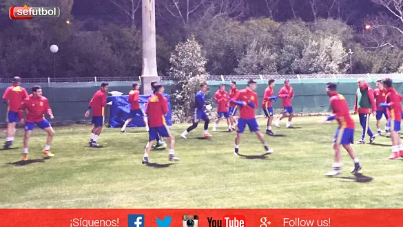 La Selección Española Sub-17 se entrena en Grecia antes del amistoso ante los helenos