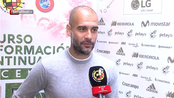Pep Guardiola habla sobre la Selección española en la Euro 2016