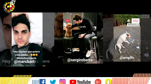 Echamos un vistazo a las stories de nuestros internacionales ¡No te los pierdas!