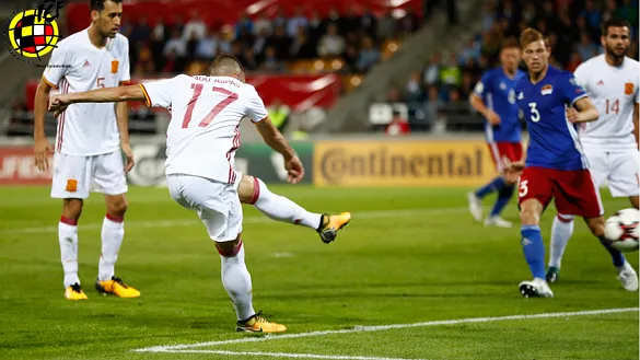 Iago Aspas marca su segundo gol del partido