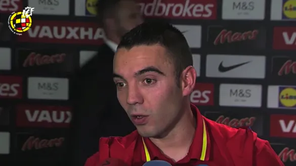 Iago Aspas te cuenta como vivió la jugada de su primer gol con España