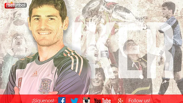 Iker, 100 veces capitán con la Selección