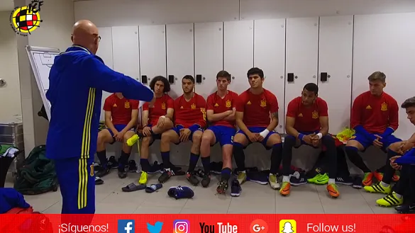 VÍDEO | ¡No te pierdas el vestuario de la Selección antes de salir al campo!