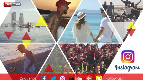 No te pierdas estos Instagram de nuestros internacionales durante sus vacaciones