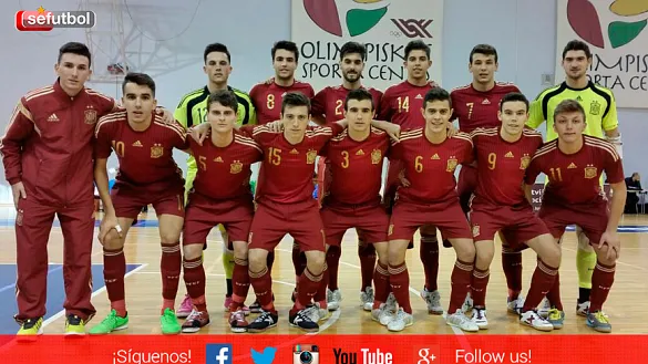 La Sub-19 española de fútbol sala