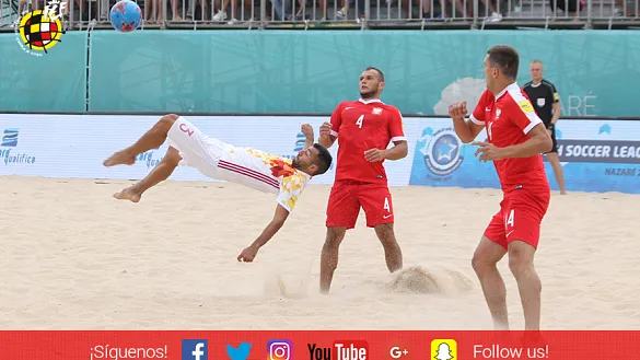 La Selección Española frente a Polonia