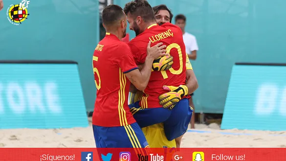 España 9 - Grecia 1