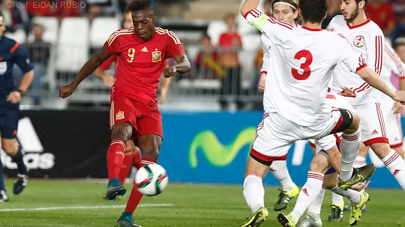 Iñaki Williams, jugador de la Selección Española Sub-21
