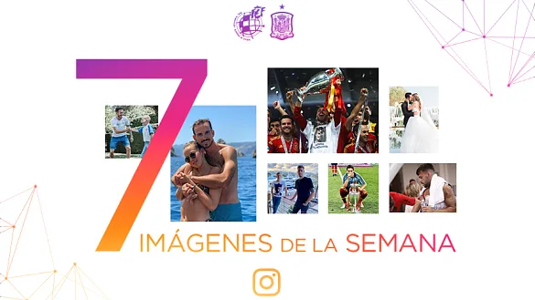 Siete días de Instagram para los jugadores de la Selección española