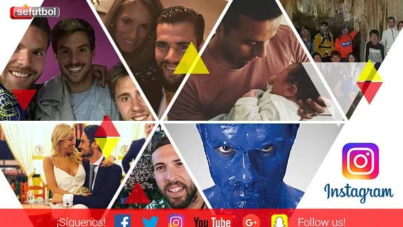 Los jugadores de la Selección española publican en Instagram