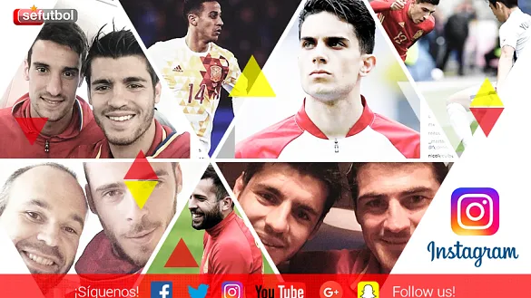 Así ha sido la semana de nuestros internacionales en Instagram