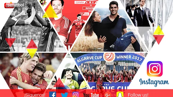 Aquí tienes 7 instagram de nuestros internacionales que no te puedes perder