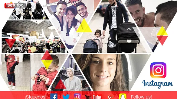 Las siete imágenes que resumen la semana de nuestros internacionales 