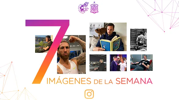 Nuestros internacionales también se quedan en casa en Instagram