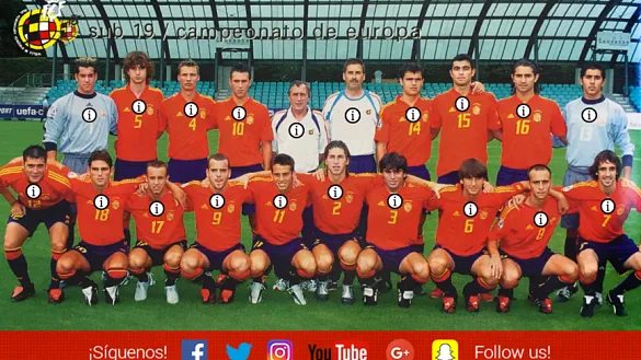FOTO INTERACTIVA | ¿Recuerdas a la Sub-19 que fue Campeona de Europa en 2004?