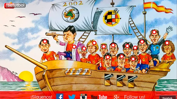 Foto interactiva rumbo a Corea