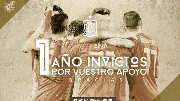 España termina el 2017 invicta