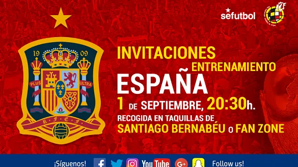 ¿Quieres asistir al entrenamiento del Santiago Bernabéu?