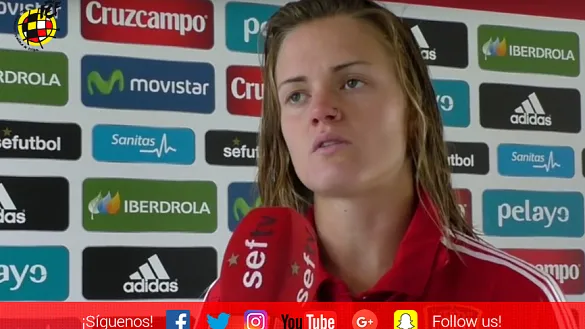 Irene Paredes: "Inglaterra es un equipo que nos va a exigir dar el máximo"