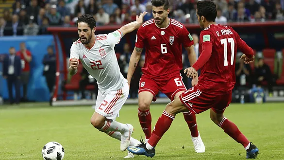 GALERÍA | Siete imágenes de la victoria de España ante Irán