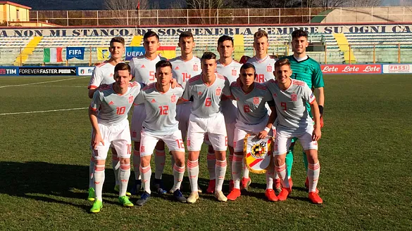 Once inicial de España en Caserta