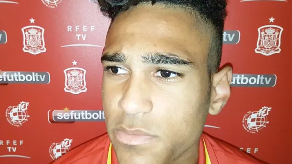 Jordi Mboula: "Creo que hemos hecho un buen partido pero nos ha costado adaptarnos al juego de Alemania"