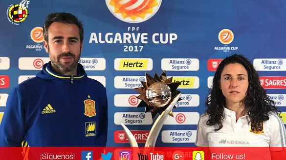 Jorge Vilda y Vero Boquete