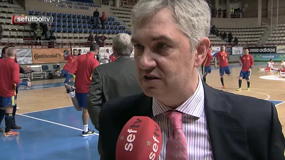 El Seleccionador nacional José Venancio López