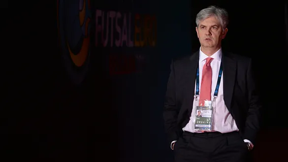 El técnico de la Selección nacional de fútbol sala José Venancio López