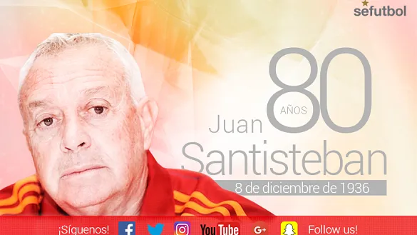Juan Santisteban cumple 80 años