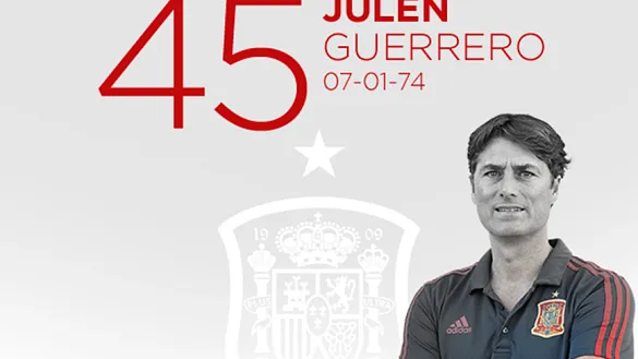 Julen Guerrero cumple 45 años