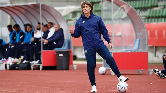 Julen Guerrero, seleccionador nacional sub-17
