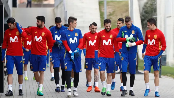 Kepa con la Selección