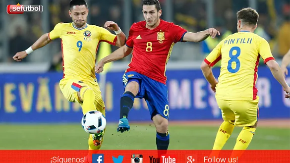 Koke, jugador de la Selección española de fútbol