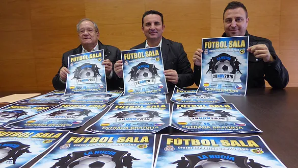 Presentados los dos partidos amistosos de la Sub-19 de fútbol sala en La Nucía