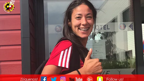 La Selección española ya se encuentra en Calais