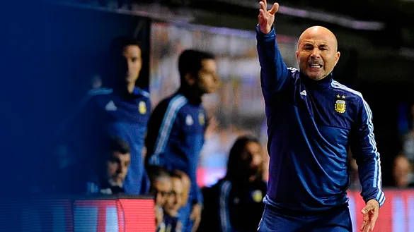 El seleccionador argentino Jorge Sampaoli, en una imagen promocional de la AFA