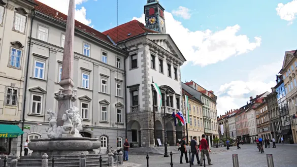 Centro histórico de Liubliana (Eslovenia)
