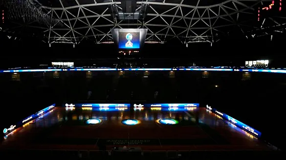Vista panorámica del pabellón Arena Stožice de Liubliana