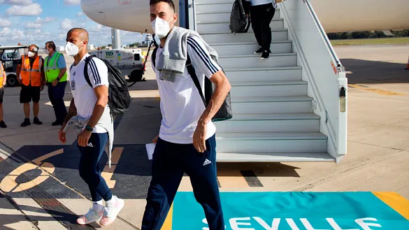 La Selección ya está en Sevilla