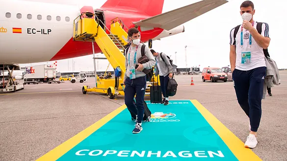 La Selección llega a Copenhague