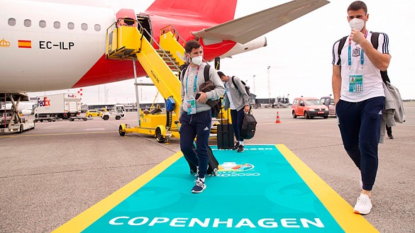 La Selección llega a Copenhague