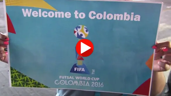 La Selección Española de Fútbol Sala llega a Colombia