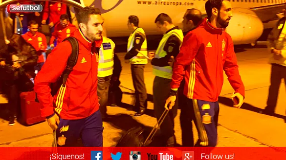 Koke y Juanfran llegan a Rumanía