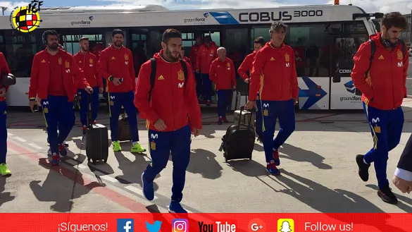 La Selección en París