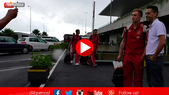 España llega a Santa Cruz de Tenerife