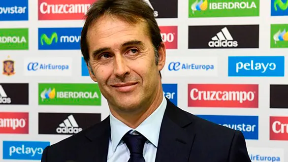 Lopetegui en rueda de prensa